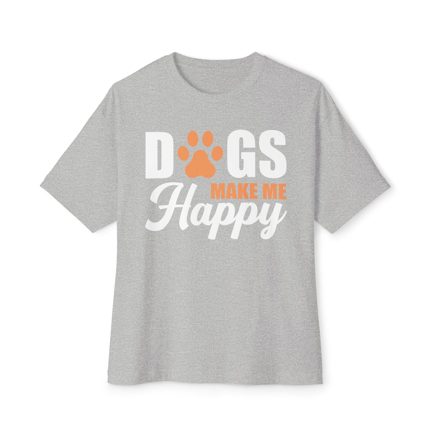 Dog Lover Tee - Dogs Make Me Happy Girls Short Sleeve Tee