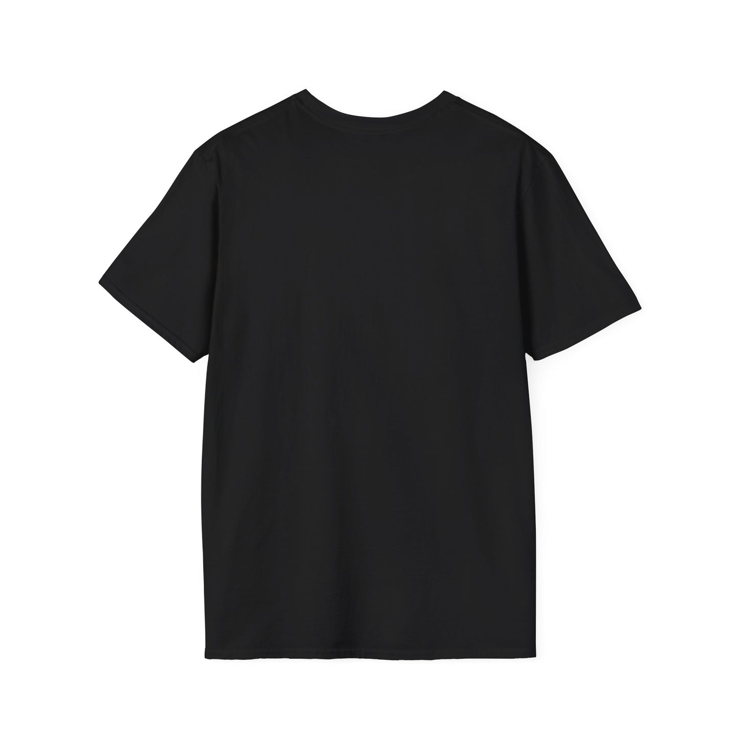 Classic Black T-Shirt, currently ignoring everyone except my dog